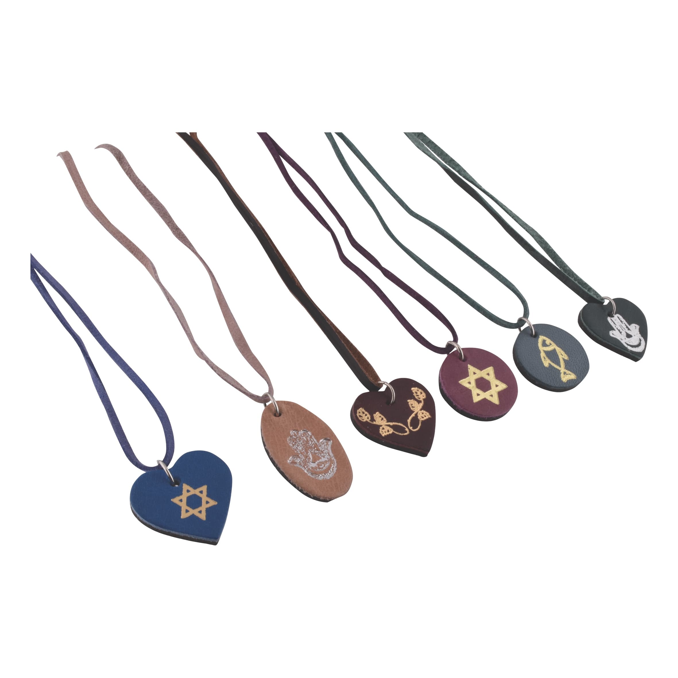 Leather Pendant Necklace